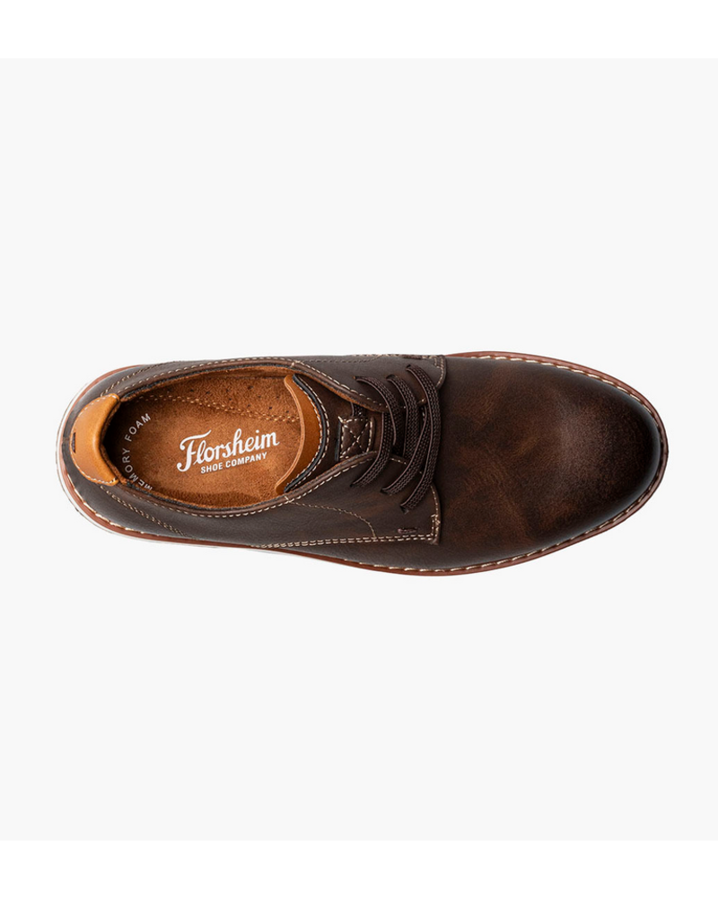 Florsheim Vibe PT OX Jr. {Brown Ch 215}