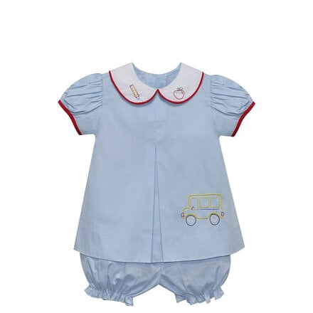 Remember Nguyen School Bus Sydney Bloomer Set {Light Blue}