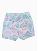 Rugged Butts Tropical Resort Swim Trunks {Wht/Turq/Lime/}