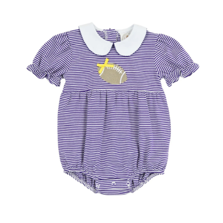 Cypress Row Purple Stripe Tailgate Bubble {Wht/Purp}