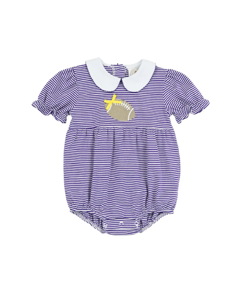 Cypress Row Purple Stripe Tailgate Bubble {Wht/Purp}