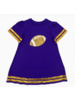 Blended Spirits Sequin Football Dress {Purple/Gold}