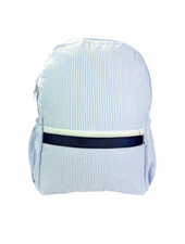 *NEW * Seersucker Backpack w/ Pockets {Skipper}