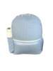 Gingham Backpack w/ Pockets {Baby Blue}