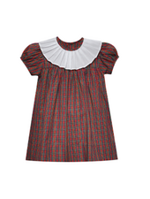 Remember Nguyen Plaid Presley Dress {Red}