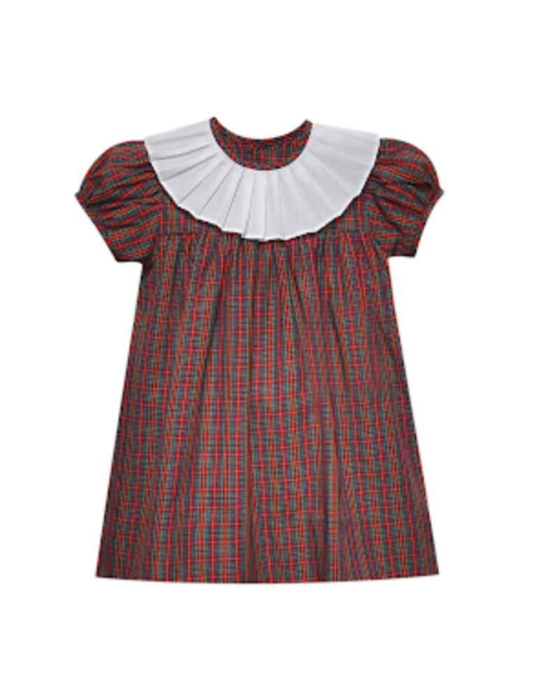 Remember Nguyen Plaid Presley Dress {Red}