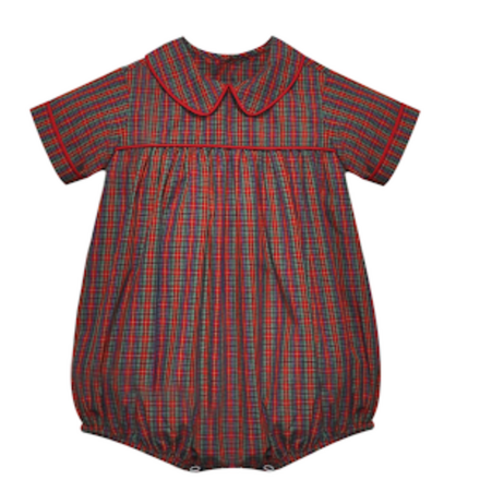 Remember Nguyen 930BB Plaid Reagan Bubble {Red} F25