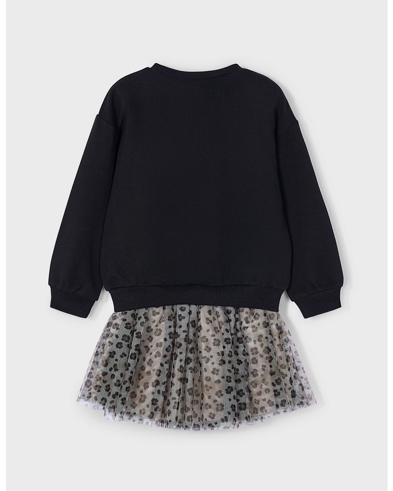Mayoral Tulle Skirt Set {Tan/Gray} F25