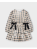 Mayoral Plaid Dress {Tan/Blk} F25