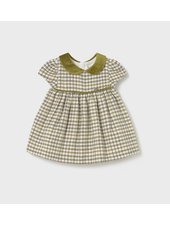 Mayoral Plaid Dress {Olive} F25