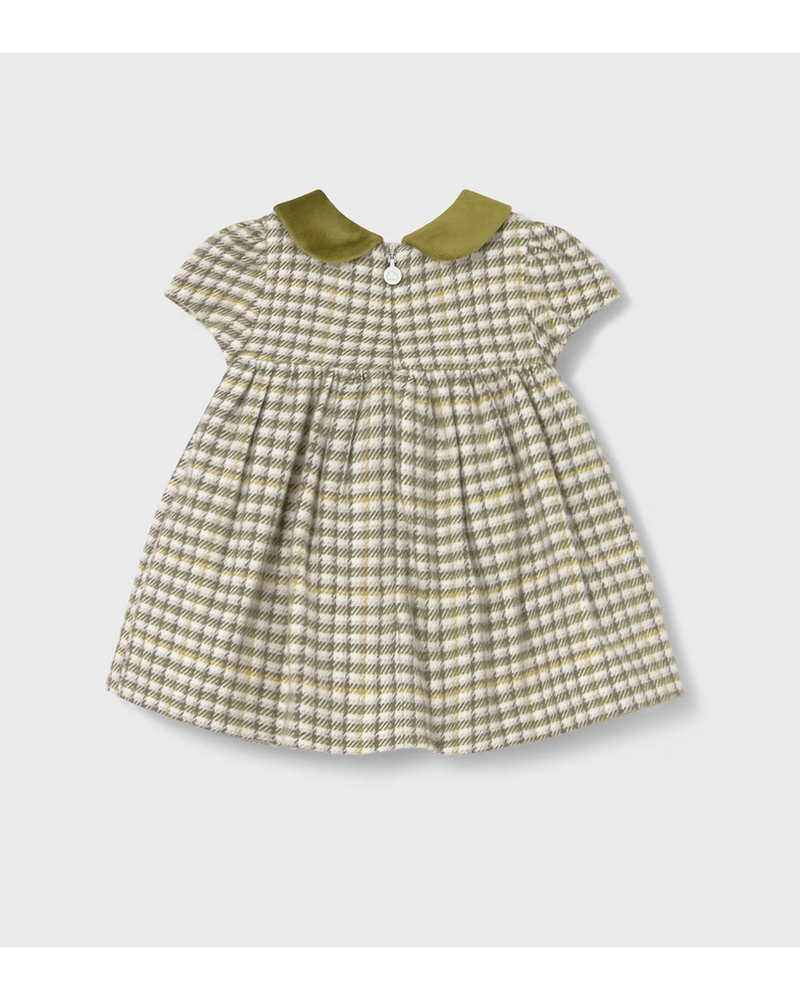 Mayoral Plaid Dress {Olive}