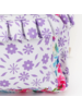 Sassy Kids Palace Floral Ruffle Backpack {Hot Pink/Purple}