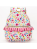 Sassy Kids Palace Floral Ruffle Backpack {Multi}