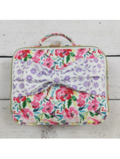 Sassy Kids Palace Floral Bow Lunchbox {Hot Pink/Purple}