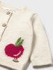 Mayoral Apple Knit Cardigan {Ivory} F25