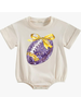 Ntrl CO. Disco Tiger Crew Short Sleeve Bubble {Crm/Purp/Gld}