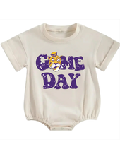 Ntrl CO. Game Day Graphic Bubble {Crm/Purple}