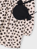Mayoral Leopard Dress w/ Purse {Ivory}