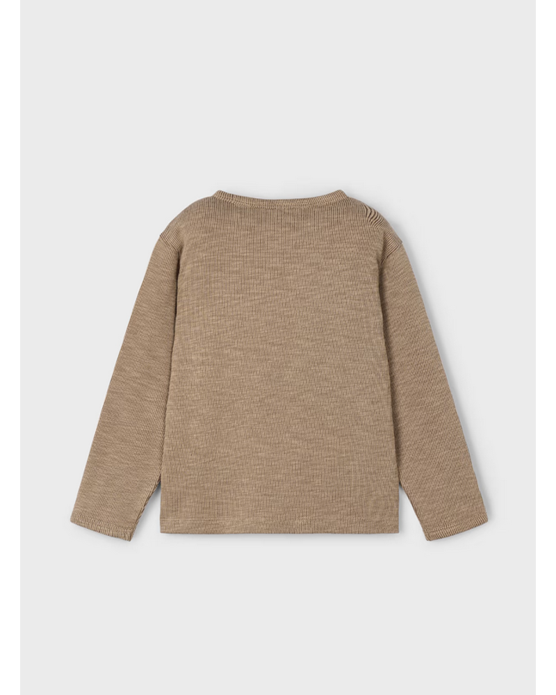 Mayoral Henley Shirt/Jean Set {Caramel/Blk Denim}