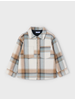 Mayoral Plaid Shacket {Caramel/Blk/Crm}