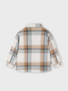 Mayoral Plaid Shacket {Caramel/Blk/Crm}