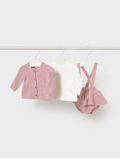 Mayoral 3Pc Sweater Set {Rose}