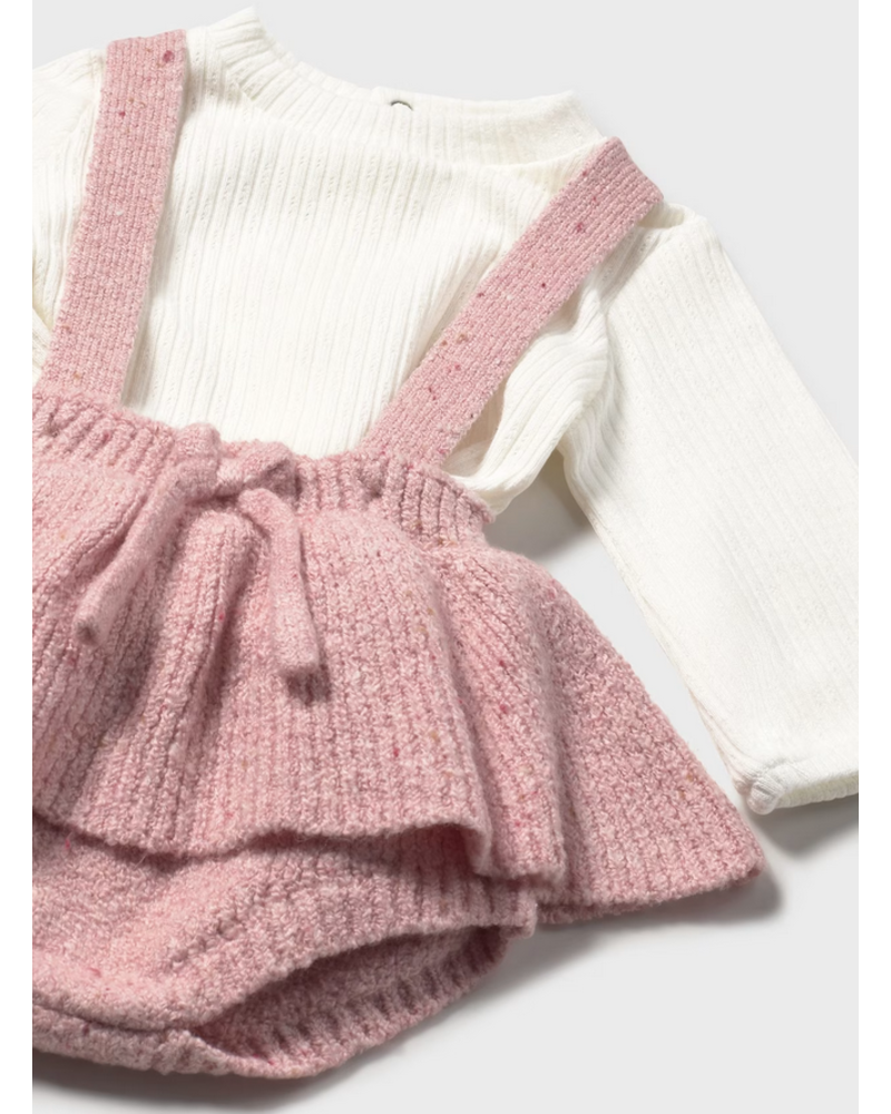 Mayoral 3Pc Sweater Set {Rose}