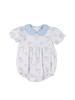Cypress Row Bowtiful Collins Classic Bubble {White/Pink/Lt. Blue} F25