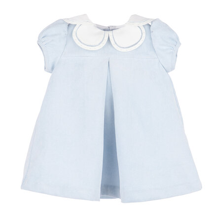 Sophie & Lucas Vintage Corduroy Dress {Lt. Blue}