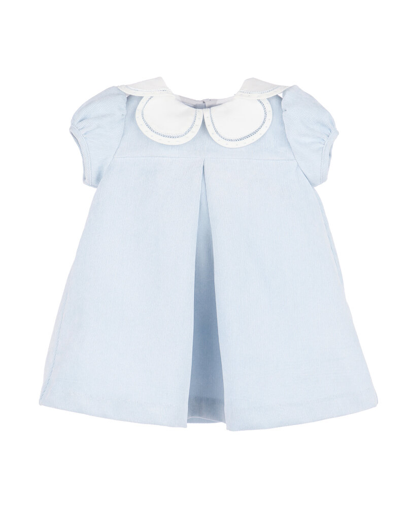 Sophie & Lucas Vintage Corduroy Dress {Lt. Blue}