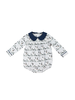 Cypress Row Mannered Mallards Channing Bubble {White/Navy}