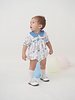 Cypress Row Party Animals Channing Bubble {White/Sky/Multi} 25