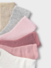 Mayoral Socks 6 Pack {Pink/Ivory/Gray}