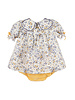 Sophie & Lucas Marigold Petal Float {Print}