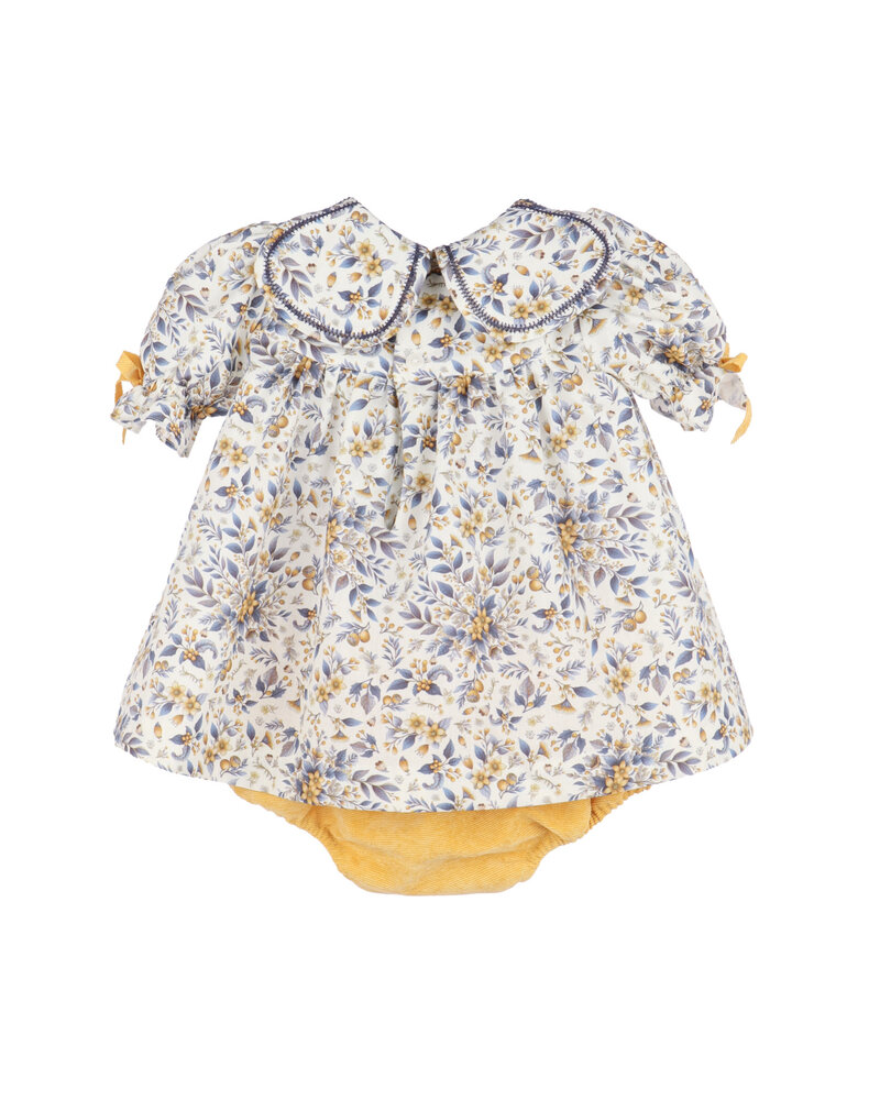 Sophie & Lucas Marigold Petal Float {Print}