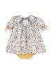 Sophie & Lucas Marigold Petal Float {Print}
