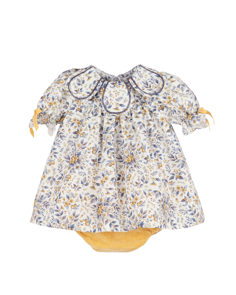 Sophie & Lucas Marigold Petal Float {Print}