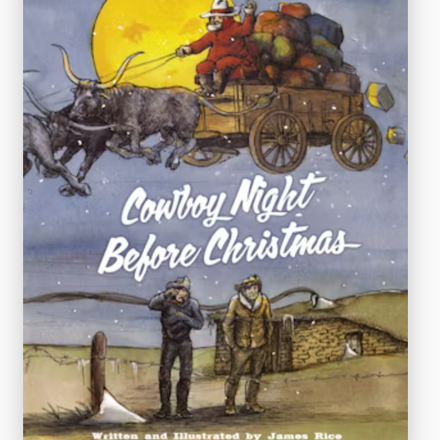 Pelican Cowboy Night Before Christmas