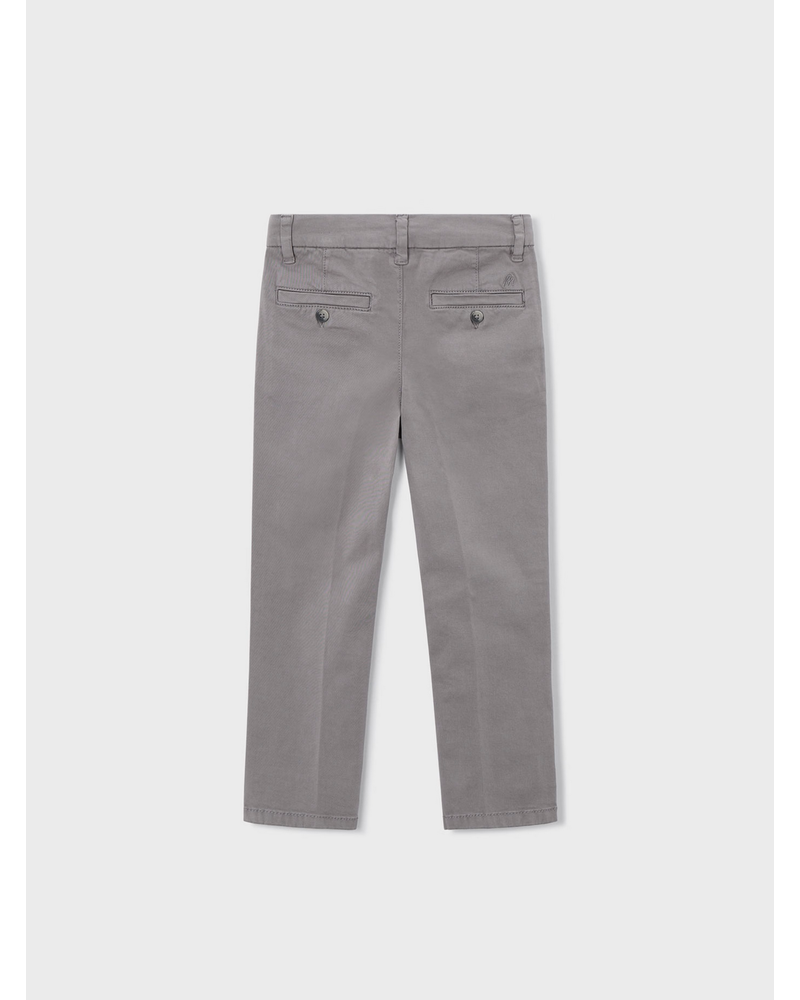 Mayoral Plaid Shirt/Pant Set {Crm/Blk/Denim/Grey}