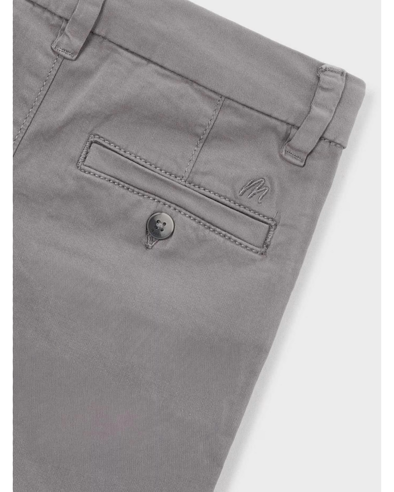 Mayoral Plaid Shirt/Pant Set {Crm/Blk/Denim/Grey}