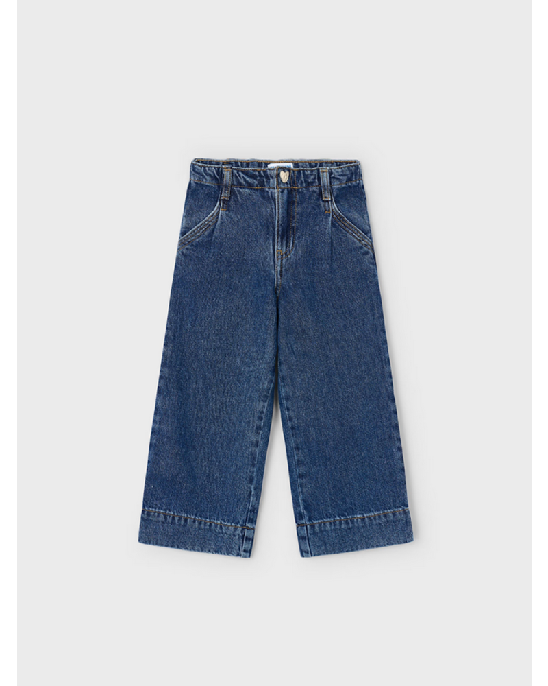 Mayoral Stripe Sweater/Jean  Set {Crm/Red/Denim} Tween