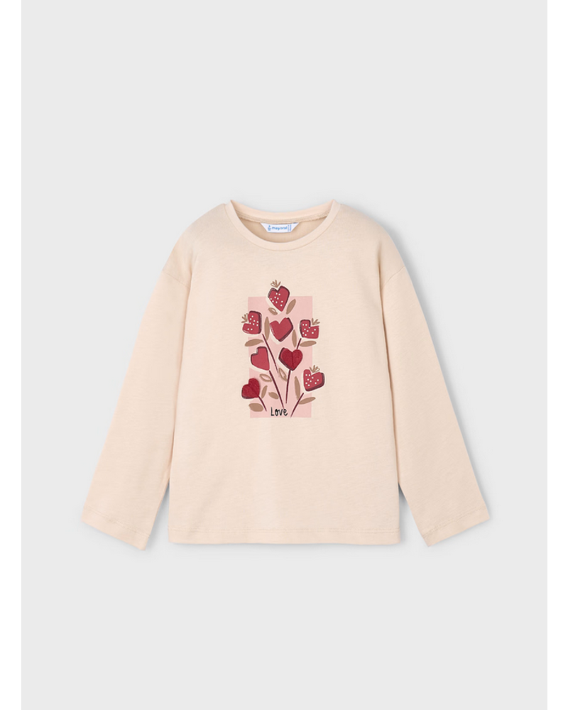 Mayoral Strawberry Leggings Set {Almond/Red}