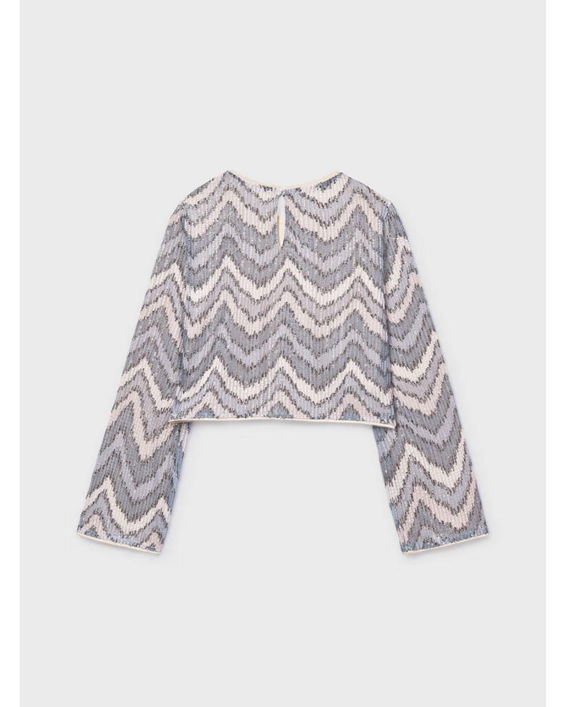 Mayoral Sequin Skirt Set {Peach} Tween