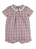 Sophie & Lucas Cider Checks Bubble {Olive/Cream/Mauve}