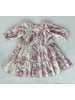 Yo Baby Leaf Printed Dress {Pink}