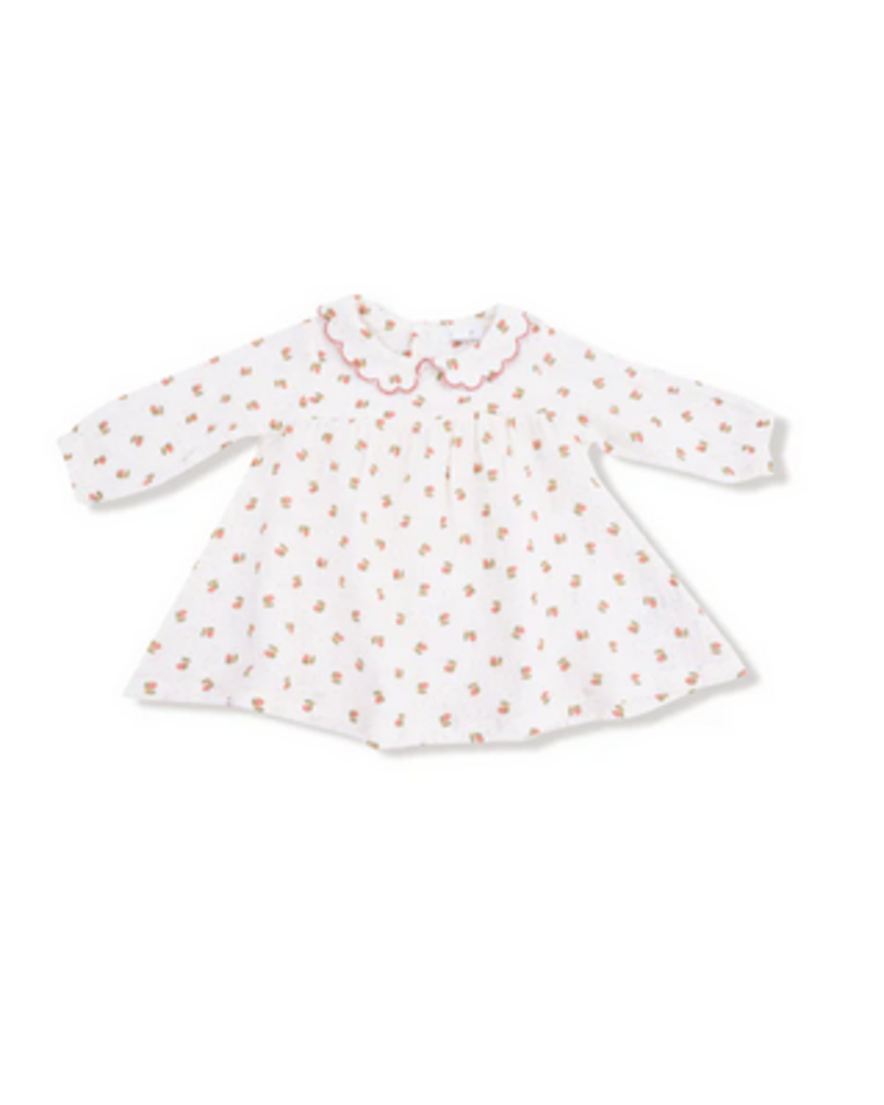 Angel Dear Petite Pointe Fleur L/S Petal Collar Dress Set