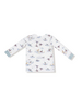 Angel Dear Migrating Mallards L/S Loungewear Set {Ivory}