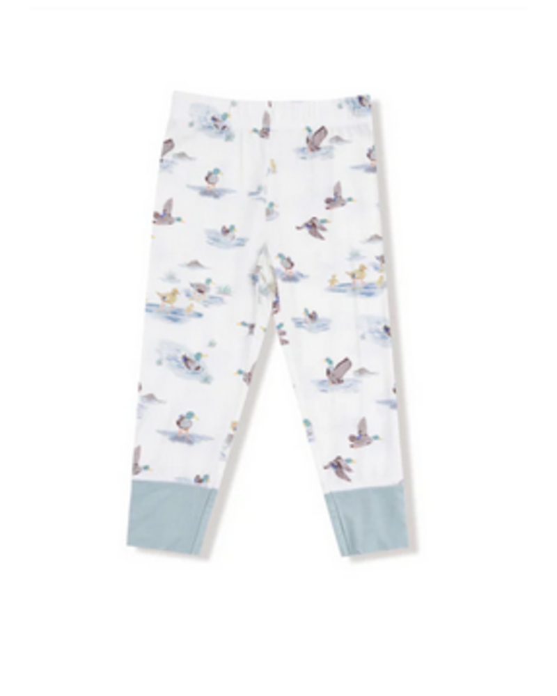 Angel Dear Migrating Mallards L/S Loungewear Set {Ivory}