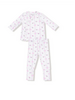 Angel Dear Dainty Buds and Bows Stripe Tmh {Wht/Pnk} F25
