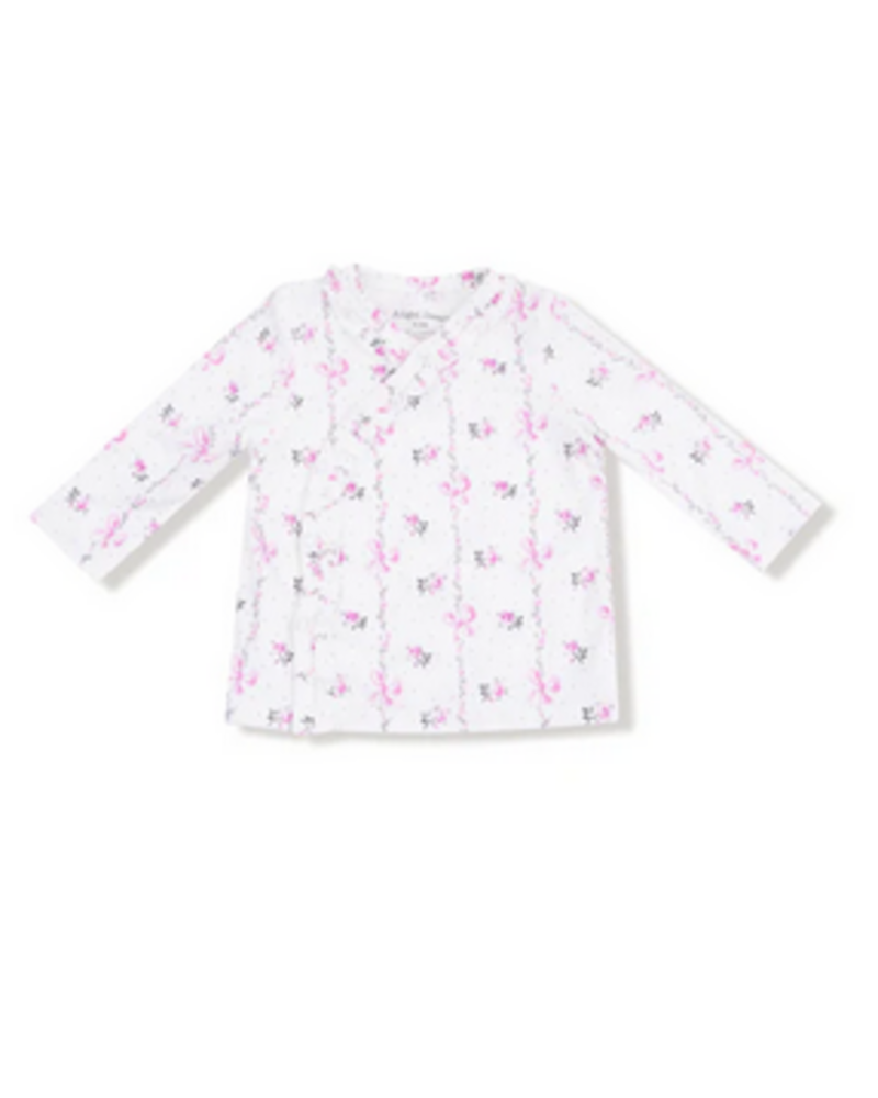 Angel Dear Dainty Buds and Bows Stripe Tmh {Wht/Pnk} F25